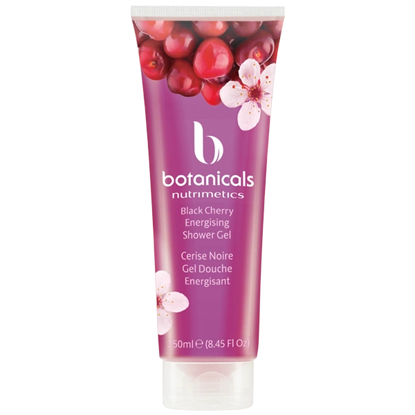 Botanicals Energising Shower Gel Black Cherry 250ml